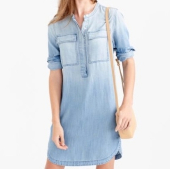 j crew jean dress
